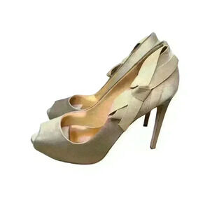 Badgley Mischka Satin Pumps Size 7M